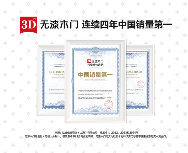 3D无漆木门 | 更适合0~6岁儿童的家庭，3D无漆木门2025中国建博会（广州）重磅呈现！